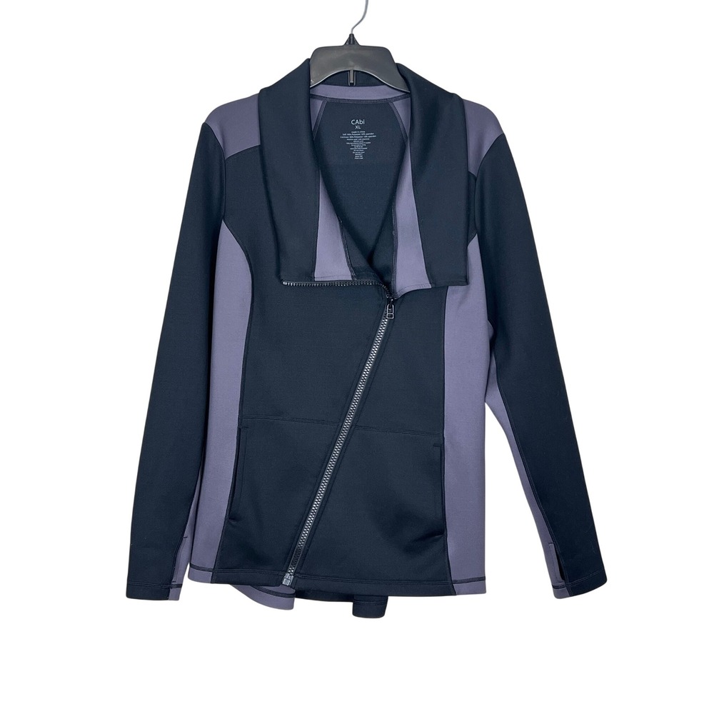 CAbi Dash Jacket Asymmetrical Zip Style Number 989 - Picture 3 of 6